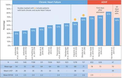 Improvement of exercise and functional capacity and quality of life in patients with heart failure by iron therapy